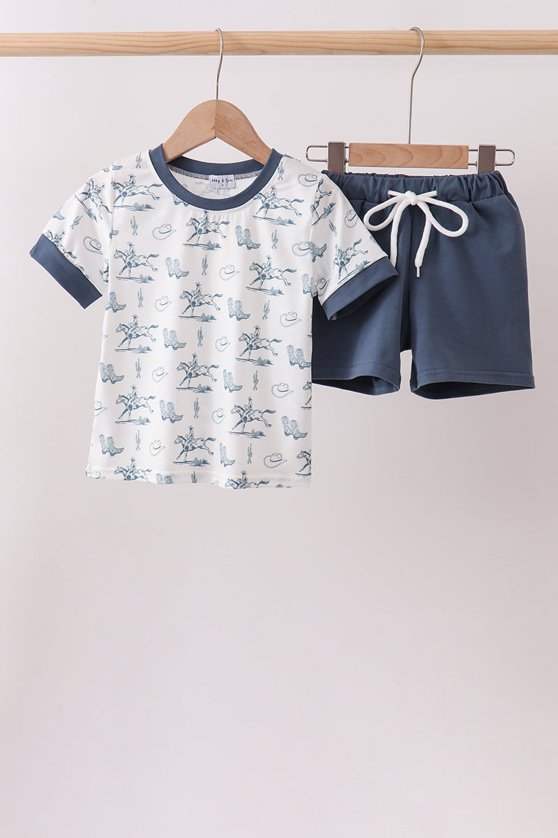 Blue Cowboy Set
