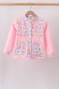 Pink Bow Fleece mom&me Jacket