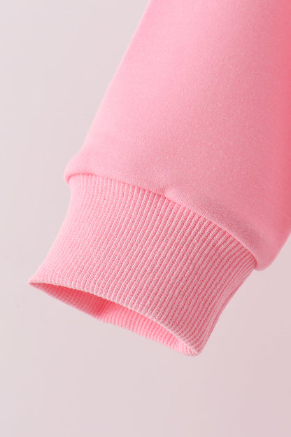 Pink Santa Sequin Top