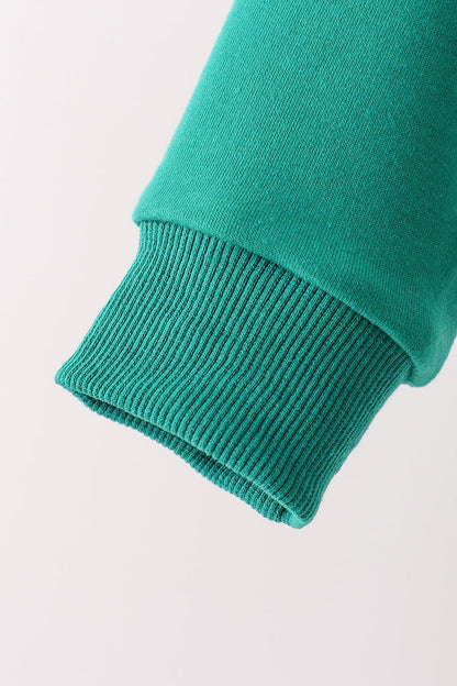Green Grinch French Knot Mom&me Top