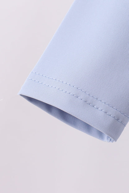 Blue active  flare pants set