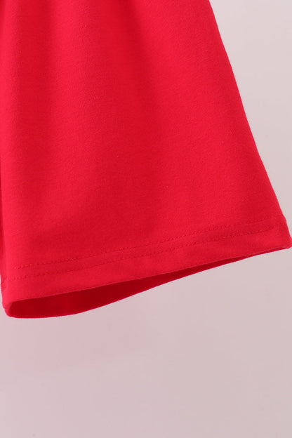 Red School bus Polo Set