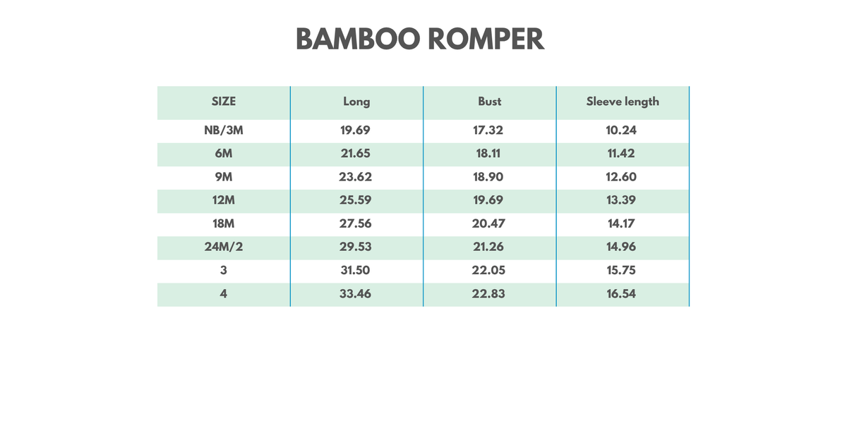 Blue Cowboy Bamboo Romper